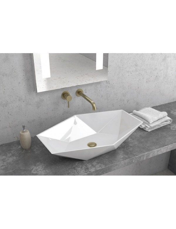 Vasque à poser sans trou MADIO 64x41,5x12,5 cm