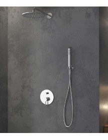 Ensemble de douche à encastrer ARTEMIS avec douchette en chrome