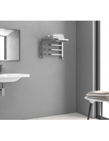 Radiateur sèche-serviette avec porte-serviette DESIGN 1 25 x50x 35 cm en chrome Radiateur sèche-serviette avec porte-serviette DESIGN 1 25 x50x 35 cm en chrome