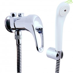 Robinet mitigeur basse pression pour baignoire ou douche avec douchette