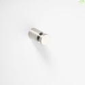 Lot de 2 patères COLORADO en laiton chromé 3cm x Ø 1,6cm