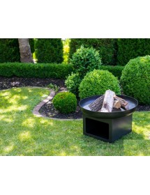 Brasero de jardin FATAPERA avec range bois