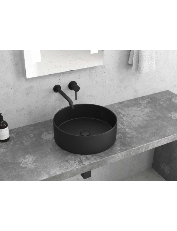 Vasque ronde à poser sans trou JEY-M 60x39x14,5 cm