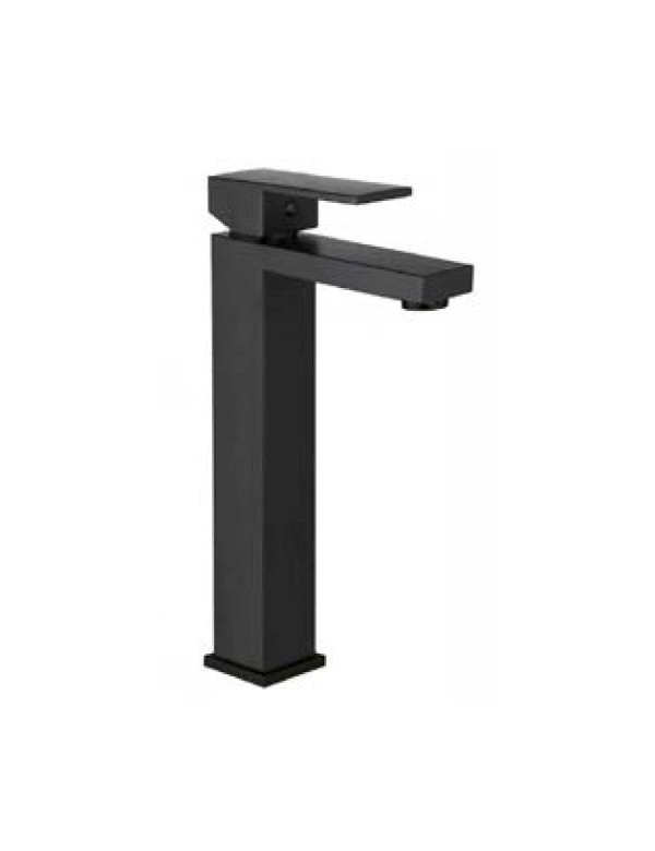 Mitigeur lavabo haut DELOS NERO en laiton noir 30,2x15,7x5,2 cm