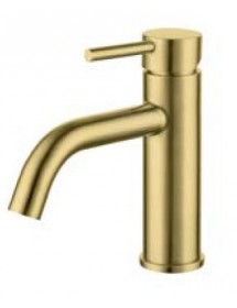 Mitigeur lavabo rétro ARTEMIS en acier H. 19cm