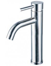 Mitigeur lavabo haut ARTEMIS en inox chromé H. 30,4cm