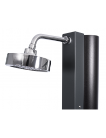 Douche de piscine solaire 30L avec rince pieds