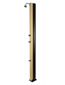 Douche de piscine solaire 30L avec rince pieds