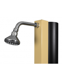 Douche de piscine solaire 30L avec rince pieds