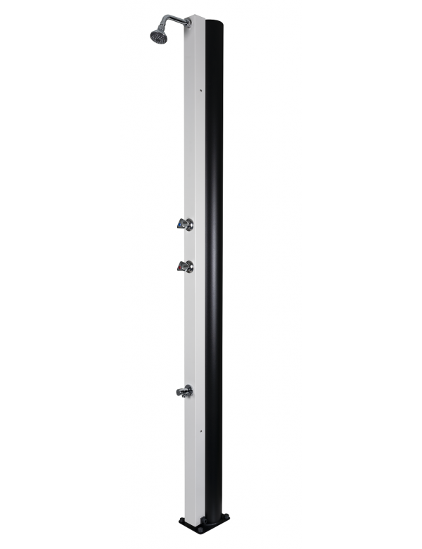 Douche de piscine solaire 30L avec rince pieds