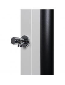 Douche de piscine solaire 30L avec rince pieds