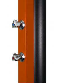 Douche de piscine solaire 30L avec rince pieds