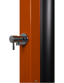 Douche de piscine solaire 30L avec rince pieds