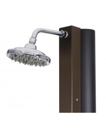 Douche de piscine solaire 30L avec rince pieds