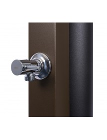 Douche de piscine solaire 30L avec rince pieds