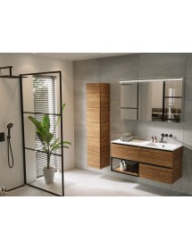 Lavabo à encastrer LIVIT VELVET SLIM RIHO 120,5 x46 x1,3 cm