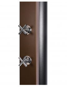Douche de piscine solaire CROSS, douche extérieure 40L
