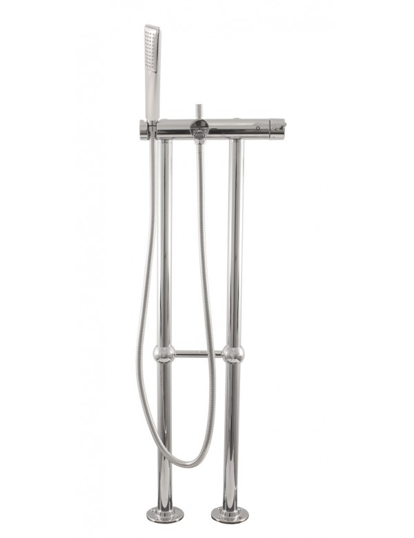 Mitigeur baignoire sur pied SEINA avec douchette H. 106 cm Mitigeur baignoire sur pied SEINA avec douchette H. 106 cm