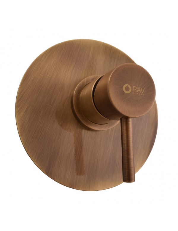 Mitigeur douche encastrable SEINA en laiton ⌀ 15 cm Mitigeur douche encastrable SEINA en laiton ⌀ 15 cm