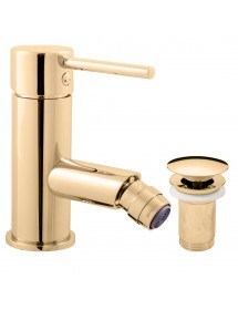 Mitigeur bidet SEINA avec bonde en laiton noir