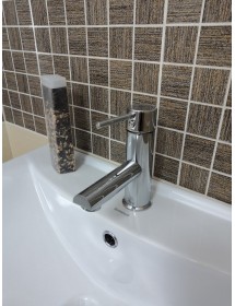 Mitigeur lavabo SEINA avec ou sans siphon en chrome