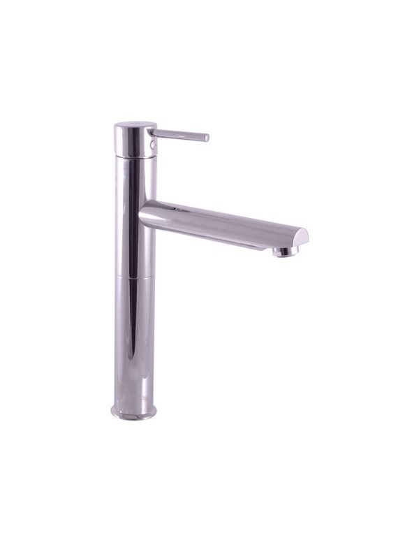 Mitigeur lavabo haut SEINA laiton chromé 30,6 cm