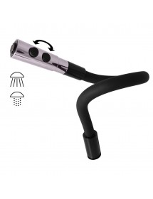 Mitigeur évier flexible à mémoire de forme SEINA en laiton noir doré