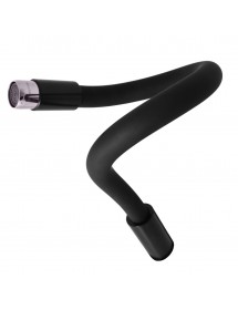 Mitigeur évier flexible à mémoire de forme SEINA en laiton noir rosé