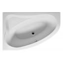 Baignoire acrylique RIHO d'angle LYRA 140x90 cm