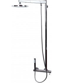 Colonne de douche murale thermostatique réglable 110 à 176 cm