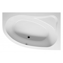 Baignoire acrylique RIHO d'angle LYRA 140x90 cm
