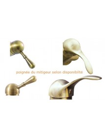 Mitigeur lavabo LABE laiton chromé sans siphon