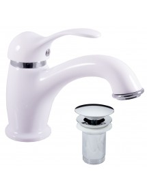 Mitigeur lavabo LABE laiton chromé sans siphon