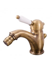 Mitigeur bidet LABE avec siphon en laiton bronze