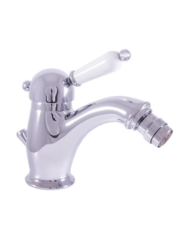 Mitigeur bidet LABE en laiton chromé avec siphon