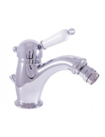 Mitigeur bidet LABE en laiton chromé avec siphon