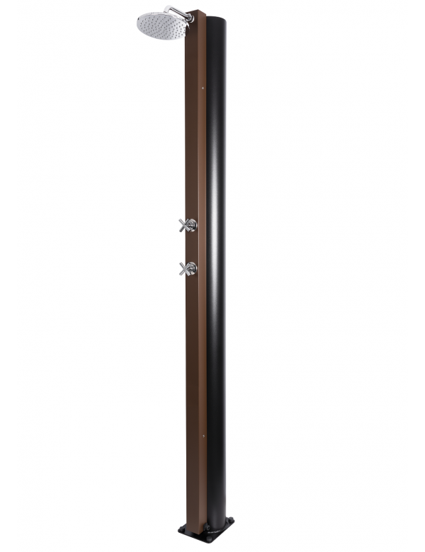 Douche de piscine solaire, douche extérieure 40L