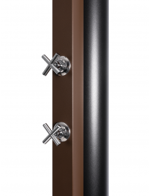 Douche de piscine solaire, douche extérieure 40L