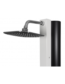 Douche de piscine solaire 40L avec rince pieds