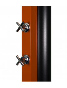 Douche de piscine solaire 40L avec rince pieds