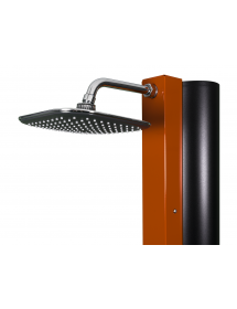 Douche de piscine solaire 40L avec rince pieds
