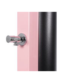 Douche de piscine solaire 40L avec rince pieds