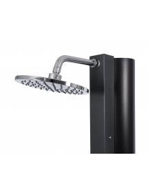 Douche de piscine solaire 40L avec rince pieds