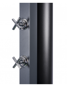 Douche de piscine solaire, douche extérieure 40L