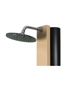 Douche de piscine solaire CROSS 40L avec rince pieds