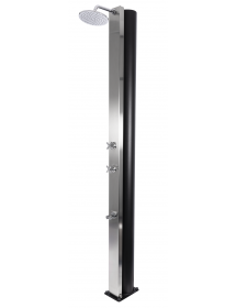 Douche de piscine solaire CROSS 40L avec rince pieds