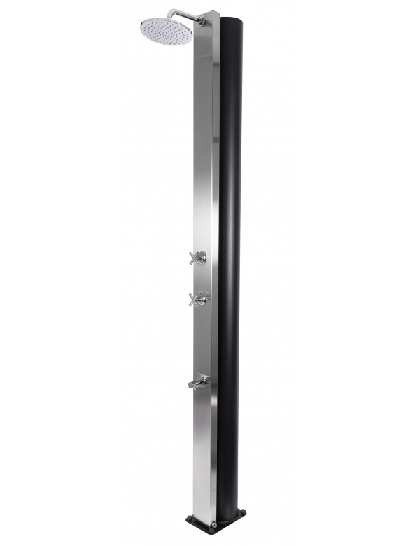 Douche de piscine solaire CROSS 40L avec rince pieds