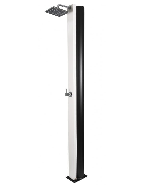Douche de piscine solaire SQUARE, douche extérieure 40L