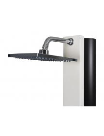 Douche de piscine solaire SQUARE, douche extérieure 40L
