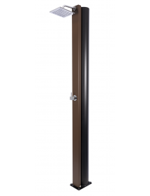 Douche de piscine solaire SQUARE, douche extérieure 40L